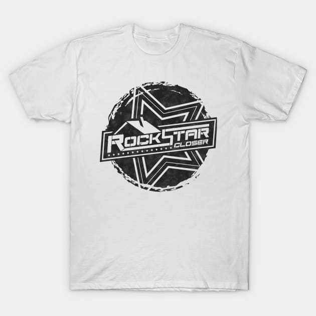 The Rockstar Closer Black T-Shirt by RockstarCloser